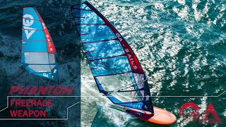 GA Sails  2024 Phantom  ULTIMATE FREERACE SAIL [upl. by Nytsirhc]