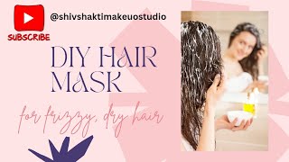 DIY Curd Hair Mask for Hair Loss Frizz amp Dryness  Honey Coffee and Banana Hair Treatmentquot [upl. by Marcellus351]