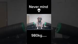 Bro Lift 980 kg wieght [upl. by Terrance]