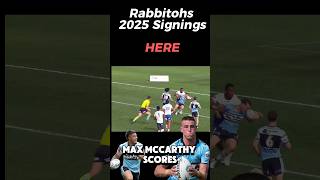 Rabbitohs 2025 RecruitTalanoa Penitani and Max McCarthy nrl rugbyleague rabbitohs sharks [upl. by Poland]