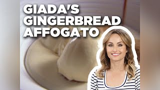 Giada De Laurentiis Gingerbread Affogato  Giadas Holiday Handbook  Food Network [upl. by Yttig235]