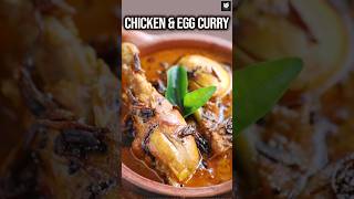 Chicken amp Egg Curry Recipe  How To Make Egg Chicken Curry  Spicy Chicken Curry recipe shorts [upl. by Granville]