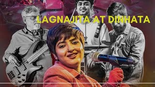 Lagnajita Chakraborty at Dinhata live stage show  Preme Pora Baron  Boshonta Eshe Geche [upl. by Aratihc825]