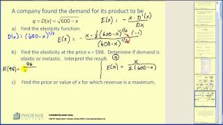 Elasticity of Demand  Part 2 of 2 [upl. by Inaboy]