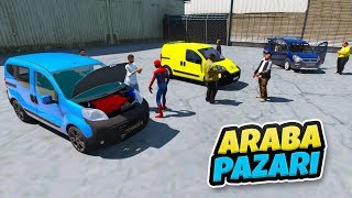 Ticari Arabalar Pazarına Gidiyor ve Araba Alıyoruz  GTA 5 [upl. by Sibie]