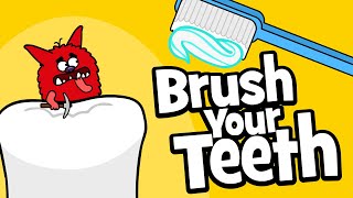 Hacky Smacky  Tooth brush Childrens Song  Brush your teeth  Hooray Kids Songs amp Nursery Rhymes [upl. by Llewon]