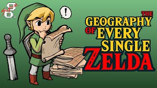 Analyzing and Comparing EVERY Zelda Map  The Theory of Zelda  Super Geek Bros [upl. by Epolenep989]