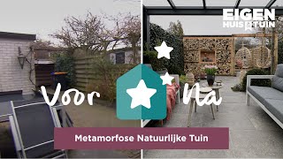 Van verwaarloosde tuin tot chillparadijs voor het hele gezin  Metamorfose  Eigen Huis amp Tuin [upl. by Shimkus]