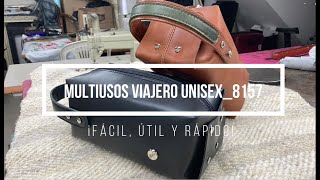 ¿Cómo elaborar un multiusos viajero unisex Marroquinería [upl. by Brander]