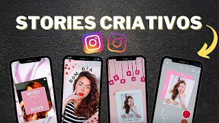 STORIES CRIATIVOS PERSONALIZADOS PARA INSTAGRAM Sem usar App [upl. by Llednil557]