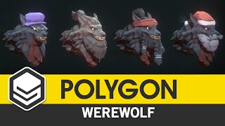 POLYGON Werewolf  Trailer 3D Low Poly Art for Games by syntystudios [upl. by Rahman]