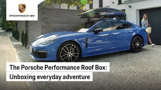 The Porsche Tequipment New Performance Roof Box [upl. by Haslett]