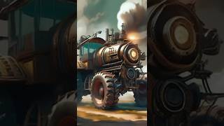 Steam tractor engine power 🤯✨  steam engine shorts trainding challenge steamengine tractor [upl. by Naitsirc]