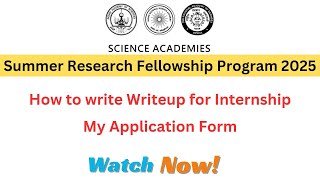 Writeup for Internships  IAS SRFP Writeup  Internship 2025 [upl. by Kursh495]