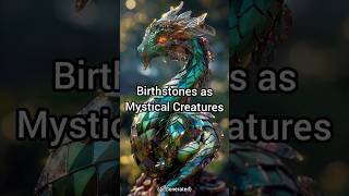 Ai Draws Birthstones as Mystical Creatures aiart midjourney mythology [upl. by Onateag]