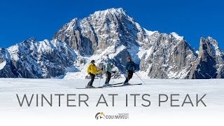 Winter At Its Peak  Courmayeur Mont Blanc Funivie [upl. by Templia]