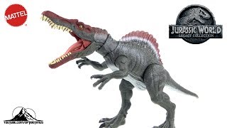 Optibotimus Reviews Jurassic World Legacy Collection SPINOSAURUS [upl. by Ahsenroc]