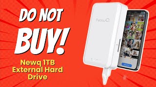 DONT BUY NEWQ 1TB External Hard Drive BEFORE WATCHING THIS VIDEO 10 Reasons [upl. by Eaneg164]