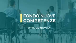 Fondo Nuove Competenze [upl. by Ahsenik]