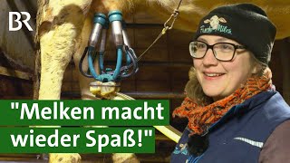 Coole Milchpreise und glückliche Bauern Täglich Kühe melken  lohnt sich wieder  Unser Land  BR [upl. by Charleen]