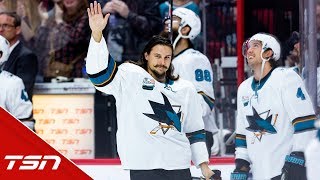 Erik Karlsson makes emotional return to Ottawa [upl. by Owena]