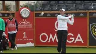 Francis Valera sur le parcours de lOmega European Masters [upl. by Mllly]