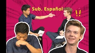 Thomas Sangster y Ki Hong se entrevistan Sub Español Maze Runner [upl. by Gaither]