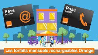 Les forfaits mensuels rechargeables Orange [upl. by Daas]