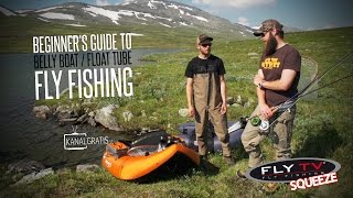 FLY TV Squeeze  Beginners Guide to Belly BoatFloat Tube Fly Fishing [upl. by Enaz]