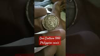 one centavo 1960 Philippines coins oldcoins [upl. by Rodablas]