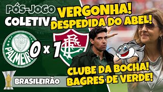 FORA ABEL  PÓSJOGO  PALMEIRAS 0X1 FLUMINENSE  BRASILEIRÃO 2024  COLETIVA ABEL FERREIRA AOVIVO [upl. by Marquis]