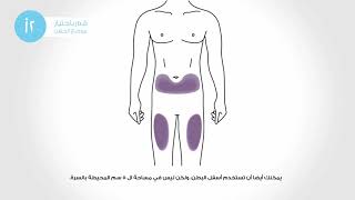 طريقة اخذ ابر كوسينتكس البيولوجي Cosentyx Injection [upl. by Grosberg]