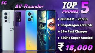 8GB RAM  256GB  Top 5 Best Phones Under 18000 in 2022  Best Smartphone Under 18000  May 2022 [upl. by Hamil]