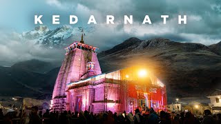 Kedarnath  Indias Most Popular Pilgrimage  From Drone’s Eye [upl. by Nove38]