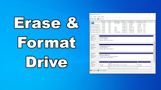 How To Erase amp Format Drive  Delete amp Remove All Partitions  Including EFI amp Recovery Partitions [upl. by Justin]