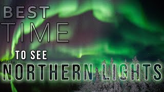 When is the Best Time to See the Northern Lights in Alaska [upl. by Onailime549]