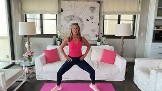 Denise Austins Legs amp Thigh Toning Workout  8MIN [upl. by Dorena]