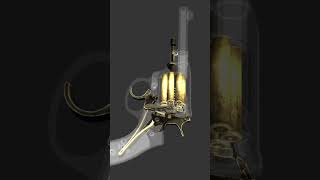 How Nagant M1895 revolver works 3danimation [upl. by Dolph]