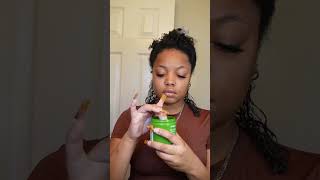 Wash n go using aveda curl enhancing gel amp cream [upl. by Wiese]