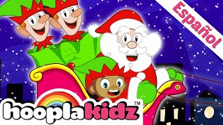 Cascabel Especial de Navidad  Canciones Animadas para Niños  Jingle Bells HooplaKidz en Español [upl. by Ahsiekin]