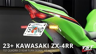 How To Install QuadrixD Universal Tail Light and Sequential Turn Signals by TST Industries [upl. by Erdnaet891]