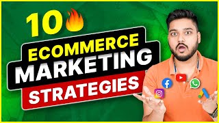 10 Ecommerce Marketing Strategies  🔥Growth tricks  Social Seller Academy [upl. by Seroled]