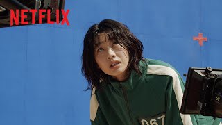 Hoyeon Arrives as an Actress in Squid Game  Netflix [upl. by Washington555]