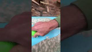 How to remove wax from your Surfboard Surf wax remover Wax Fresh Clean your Surfboard Satisfying [upl. by Maisie]