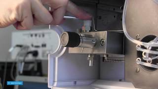 HPLC Maintenance  Removing the Pump Head on an Agilent 110012001260 HPLC pump [upl. by Haukom]