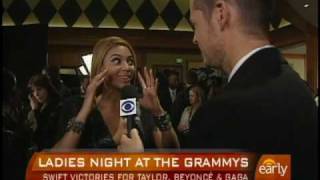 Beyonce Emotional After Record Grammy Win [upl. by Akcinehs]