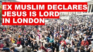 Ex Muslim shares testimony to thousands in London [upl. by Malchy283]