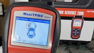 HOW TO PROGRAM TPMS WITH AUTEL TS508WF [upl. by Adnohsirk211]