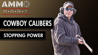 Stopping Power of Cowboy Calibers [upl. by Sidalg]