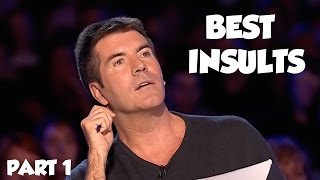 Simon Cowell Best Insults PART 1  SAVAGE [upl. by Nagud]